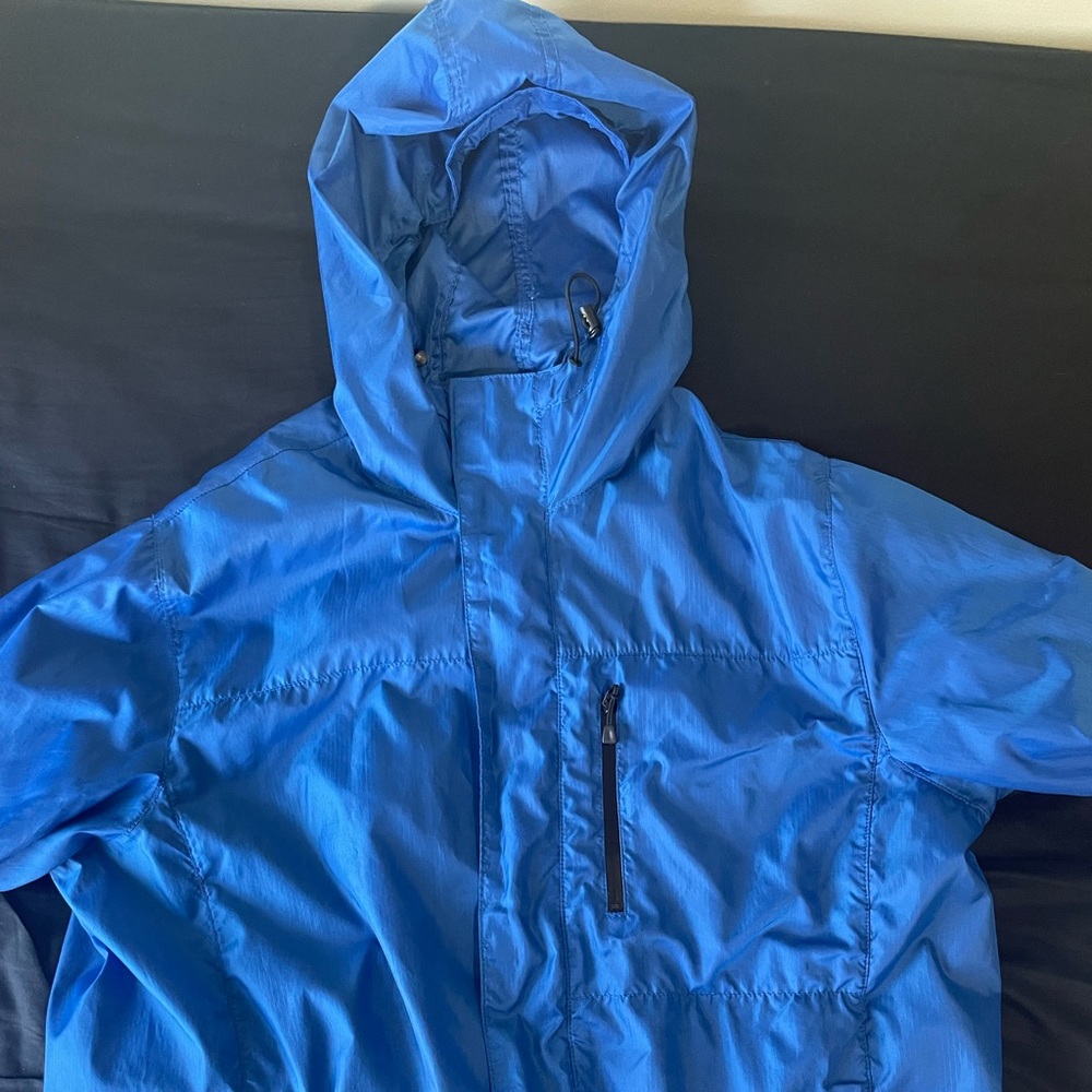 GAP Rain Jacket Blue XL Tall